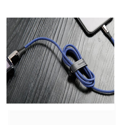 BASEUS Portable Premium USB To Lightning 24A Fast Charging Data Cable With C- Shaped Light Smart Power-Cut Function
BASEUS Portable Premium USB To Lightning 24A Fast Charging Data Cable With C- Shaped Light Smart Power-Cut Function