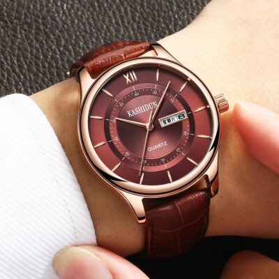Authentic Caseton fashion business double calendar belt quartz watch fine steel mens watch waterproof student watches men
Authentic Caseton fashion business double calendar belt quartz watch fine steel mens watch waterproof student watches men