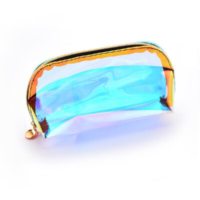 Women Cosmetic Pouch Portable Toiletry Makeup Bag Transparent Waterproof Zipper Makeup Pouch Holographic Toiletry Organizer
Women Cosmetic Pouch Portable Toiletry Makeup Bag Transparent Waterproof Zipper Makeup Pouch Holographic Toiletry Organizer