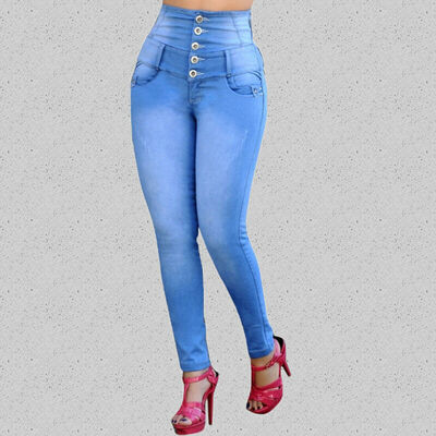 Womens Skinny Jeggings Denim Jeans High Waist Stretch Long Pencil Pants Casual Slim Trousers
Womens Skinny Jeggings Denim Jeans High Waist Stretch Long Pencil Pants Casual Slim Trousers