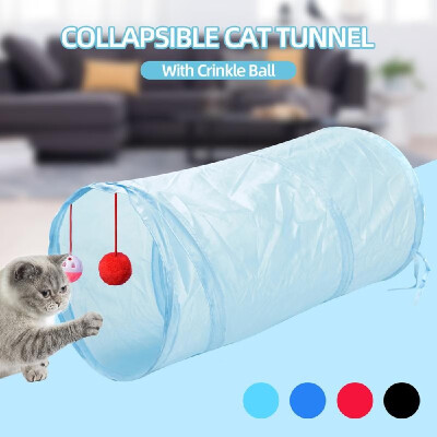 Collapsible Cat Tunnel Interactive Play Toy with Ringbell Ball for Hiding Hunting&Resting Ideal for Multi-cat&Independent
Collapsible Cat Tunnel Interactive Play Toy with Ringbell Ball for Hiding Hunting&Resting Ideal for Multi-cat&Independent