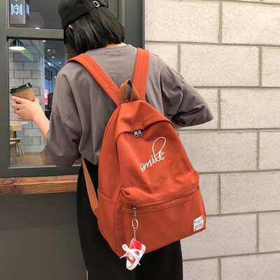 Schoolbag female Korean high school students Chaopai casual embroidery Mori nylon ancient feeling girl Japanese backpack
Schoolbag female Korean high school students Chaopai casual embroidery Mori nylon ancient feeling girl Japanese backpack