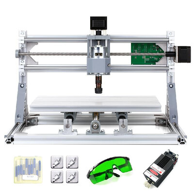 CNC3018 DIY CNC Router Kit 2-in-1 Mini Laser Engraving Machine GRBL Control 3 Axis for PCB PVC Plastic Acrylic Wood Carving Millin
CNC3018 DIY CNC Router Kit 2-in-1 Mini Laser Engraving Machine GRBL Control 3 Axis for PCB PVC Plastic Acrylic Wood Carving Millin