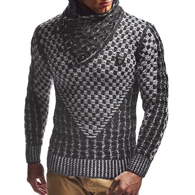 Gobestart Mens Splicing Long Slim High Collar Pullover Sweater Knitted Jumper Tops Sweater
Gobestart Mens Splicing Long Slim High Collar Pullover Sweater Knitted Jumper Tops Sweater