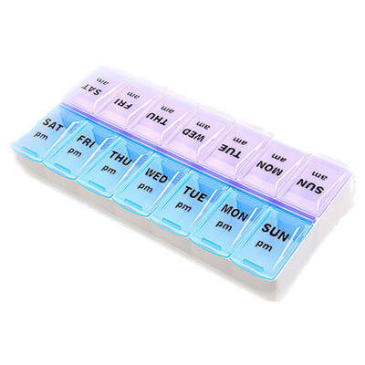 〖Follure〗7 Day Pill Box Medicine Tablet Dispenser Organiser Weekly Storage Case for AM PM
〖Follure〗7 Day Pill Box Medicine Tablet Dispenser Organiser Weekly Storage Case for AM PM