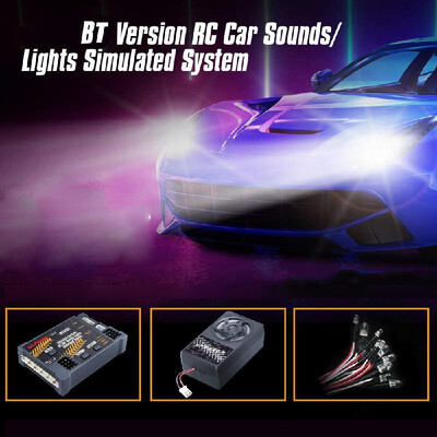 GTPOWER E32 BT Car Sounds Light Simulated System for Road Grader Climbing Car SUV Truck RC Car
GTPOWER E32 BT Car Sounds Light Simulated System for Road Grader Climbing Car SUV Truck RC Car