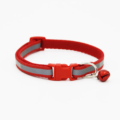 Nylon Reflective Pet dog Collar Small Dogs Cat Puppy Necklace with Bell For Dog Supplies
Nylon Reflective Pet dog Collar Small Dogs Cat Puppy Necklace with Bell For Dog Supplies