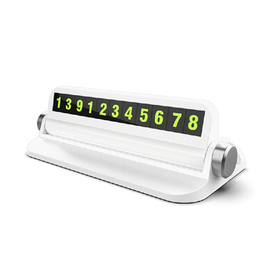 Multi-functional Car Temporary Parking Card with Smartphone Holder Hidden Luminous Mobile Phone Number Plate
Multi-functional Car Temporary Parking Card with Smartphone Holder Hidden Luminous Mobile Phone Number Plate