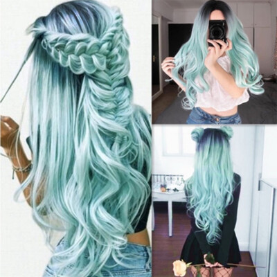 Gobestart Fashion Synthetic Long Wavy Gradient Dyeing Natural Hair Full Wigs For Women
Gobestart Fashion Synthetic Long Wavy Gradient Dyeing Natural Hair Full Wigs For Women
