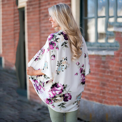 New Women Chiffon Kimono Floral Print Casual Loose Cardigan Beach Cover-Up Outerwear White
New Women Chiffon Kimono Floral Print Casual Loose Cardigan Beach Cover-Up Outerwear White
