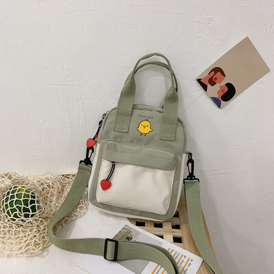 Tailored Female Small Fresh Cute Canvas Backpack Female Slung Student Wild Shoulder Bag
Tailored Female Small Fresh Cute Canvas Backpack Female Slung Student Wild Shoulder Bag