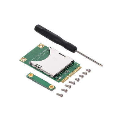SD Card to MINI PCI-E Interface Port Adapter Mini PCI Express SSD SD Card Converter For Laptop Netbook
SD Card to MINI PCI-E Interface Port Adapter Mini PCI Express SSD SD Card Converter For Laptop Netbook