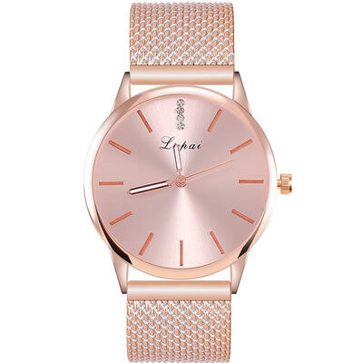 2018 Women Fashion Watch Mesh Band Analog Quartz Watch Ladies Luxury Dress Watches For Women Jewelry Gift