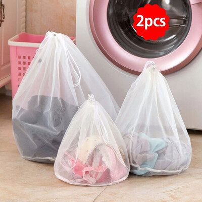 2PCS Mesh Laundry Bag Reusable Washing Bags for Washing Machine Large Laundry Bags Laundry Net
2PCS Mesh Laundry Bag Reusable Washing Bags for Washing Machine Large Laundry Bags Laundry Net