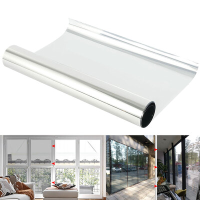 20050CM Waterproof Window Film One Way Mirror Silver Insulation Stickers UV Rejection Privacy Window Tint Films Home Decoration
20050CM Waterproof Window Film One Way Mirror Silver Insulation Stickers UV Rejection Privacy Window Tint Films Home Decoration