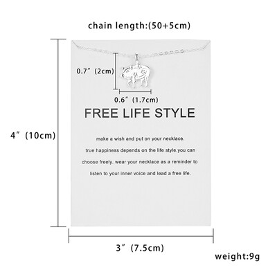 Rinhoo Birthday Gifts 12 Constellation Zodiac Pendant Necklace With White Card Silver Color Animal Horse Rabbit Choker Necklace
Rinhoo Birthday Gifts 12 Constellation Zodiac Pendant Necklace With White Card Silver Color Animal Horse Rabbit Choker Necklace