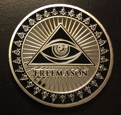 40mm Gold Plated Freemason Medal coin usa Free&Accepted Masons usa Mors Non Separabit Virtus Junxit Commemorative
40mm Gold Plated Freemason Medal coin usa Free&Accepted Masons usa Mors Non Separabit Virtus Junxit Commemorative
