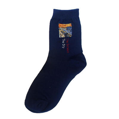 Unisex Cotton Novelty Art Printed Crew Socks Famous Artist Painting Pattern Funny Socks For Men Women
Unisex Cotton Novelty Art Printed Crew Socks Famous Artist Painting Pattern Funny Socks For Men Women