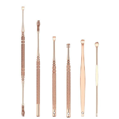 6pcs Ear Wax Pickers Curette Remover Cleaner Ear Removal Ear Wax Picks Stainless Steel EarPick Tool Facial Care Beauty Tools
6pcs Ear Wax Pickers Curette Remover Cleaner Ear Removal Ear Wax Picks Stainless Steel EarPick Tool Facial Care Beauty Tools