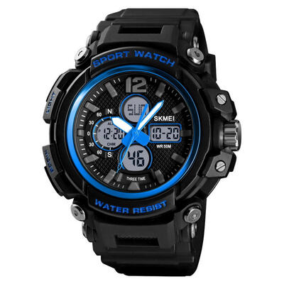 SKMEI 1498 Dual Display Digital Watch Multi-Function Waterproof Male Wristwatch For Outdoor Sports
SKMEI 1498 Dual Display Digital Watch Multi-Function Waterproof Male Wristwatch For Outdoor Sports