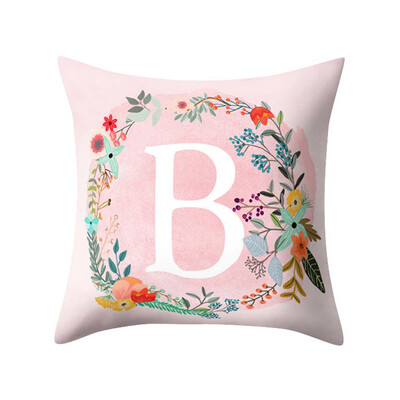 〖Follure〗English Alphabet Pillow Print Cushion Flower Pillowcase Cover Room Decoration
〖Follure〗English Alphabet Pillow Print Cushion Flower Pillowcase Cover Room Decoration