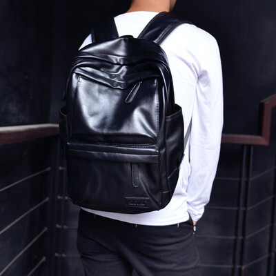 Recreational Shoulder Bag Mens Backpack Korean Edition College Students Backpack Mens Travel Computer Mens Bag PU Fashion Cort
Recreational Shoulder Bag Mens Backpack Korean Edition College Students Backpack Mens Travel Computer Mens Bag PU Fashion Cort