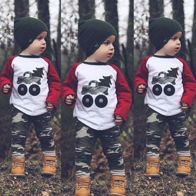 2Pcs Toddler Infant Kid Baby Boys Camouflage Clothing T-shirt TopsPants Outfits
2Pcs Toddler Infant Kid Baby Boys Camouflage Clothing T-shirt TopsPants Outfits