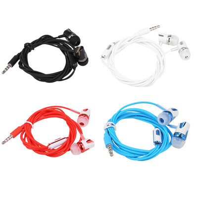 35mm Wired Headphone In-Ear Headset Stereo Music Earphone Earpiece In-line Control Hands-free with Microphone for Smartphones Tab
35mm Wired Headphone In-Ear Headset Stereo Music Earphone Earpiece In-line Control Hands-free with Microphone for Smartphones Tab