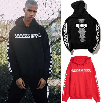 2017 Justin Bieber World Tour Concert Hooded Jacket Sweatshirt Casual Jacket Neutral Jacket Long Sleeve Coat
2017 Justin Bieber World Tour Concert Hooded Jacket Sweatshirt Casual Jacket Neutral Jacket Long Sleeve Coat