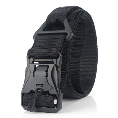 Hot Selling Men Tactical belt Solid Color Nylon Insert Buckle Men belts Outdoor Sports Casual Wild belt Luxury belt 125cm
Hot Selling Men Tactical belt Solid Color Nylon Insert Buckle Men belts Outdoor Sports Casual Wild belt Luxury belt 125cm