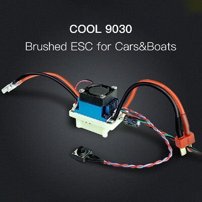 Radiolink COOL 9030 90A Brushed ESC Electric Speed Controller for RC Car RC Boat Crawler Drifting Car Tractor Truck Fishing Boats
Radiolink COOL 9030 90A Brushed ESC Electric Speed Controller for RC Car RC Boat Crawler Drifting Car Tractor Truck Fishing Boats
