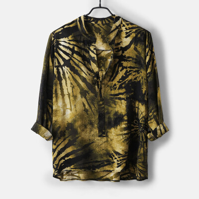 Tailored Mens Market Cotton Tie Dyed Long Sleeve Print Casual Fashion Confortable Shirt
Tailored Mens Market Cotton Tie Dyed Long Sleeve Print Casual Fashion Confortable Shirt