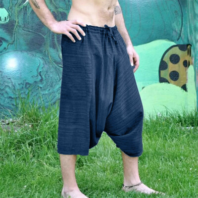 Gobestart Fashion Mens Elastic Rope Waistband Ethnic Hip-Hop Knickerbockers Seven-Point Trousers Pants
Gobestart Fashion Mens Elastic Rope Waistband Ethnic Hip-Hop Knickerbockers Seven-Point Trousers Pants