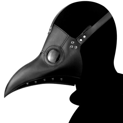 2019 New Plague Doctor Mask Beak Doctor Mask Long Nose Cosplay Fancy Mask Leather Halloween Party beak Mask Movie Theme Props
2019 New Plague Doctor Mask Beak Doctor Mask Long Nose Cosplay Fancy Mask Leather Halloween Party beak Mask Movie Theme Props