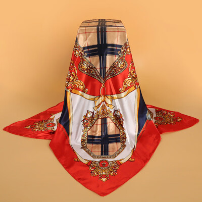 Simulation silk scarf spot wholesale 90cm satin large square scarf Yiwu scarf factory direct sales special gift
Simulation silk scarf spot wholesale 90cm satin large square scarf Yiwu scarf factory direct sales special gift
