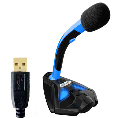 COOL COLD USB Powered Plug&Play Adjustable Desktop Microphone Mic Stand with Foam Cover LED Light for Computer Laptop PC Mac O
COOL COLD USB Powered Plug&Play Adjustable Desktop Microphone Mic Stand with Foam Cover LED Light for Computer Laptop PC Mac O