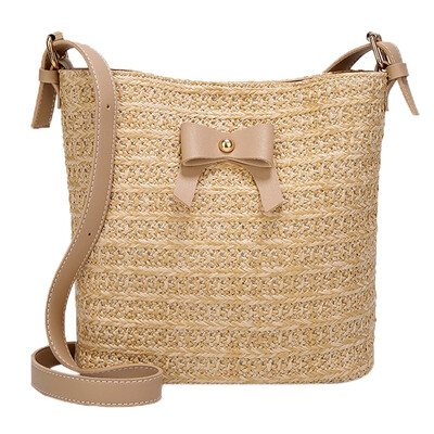 Tailored Women Casual Shoulder Bag Bow Straw Bags Woven Bucket Bag Handbag Crossbody Bag
Tailored Women Casual Shoulder Bag Bow Straw Bags Woven Bucket Bag Handbag Crossbody Bag