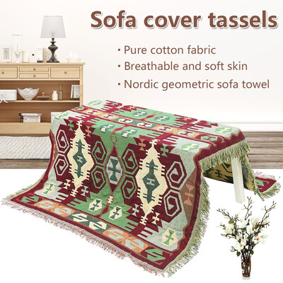 Cotton Vintage Plaid Exquisite Blanket Sleeping Warm Tassels Sofa Towel Cover Purple 130cm180cm
Cotton Vintage Plaid Exquisite Blanket Sleeping Warm Tassels Sofa Towel Cover Purple 130cm180cm