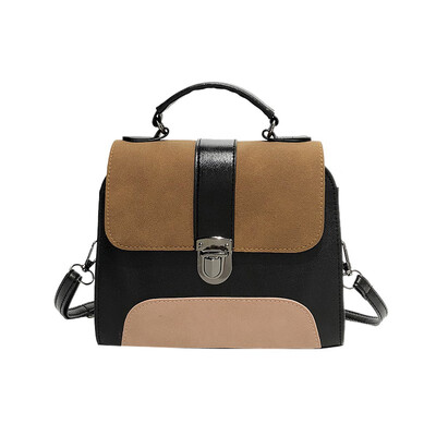 Fashion Women Color Blocks Shoulder Bags Vintage Leather Crossbody Bags Female Small Shoulder Cover Bags Casual Mini Handbags
Fashion Women Color Blocks Shoulder Bags Vintage Leather Crossbody Bags Female Small Shoulder Cover Bags Casual Mini Handbags