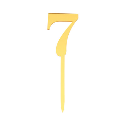 1Pcs New Gold Color Number 0 1 2 3 4 5 6 7 8 9 Birthday Cake Topper Acrylic Children Birthday Annivesary Party Decoration
1Pcs New Gold Color Number 0 1 2 3 4 5 6 7 8 9 Birthday Cake Topper Acrylic Children Birthday Annivesary Party Decoration