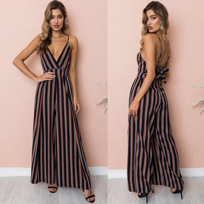 2018 New Momtuesdays2 Women V Neck Top Sleeveless Backless Wide Leg Jumpsuits Romper
2018 New Momtuesdays2 Women V Neck Top Sleeveless Backless Wide Leg Jumpsuits Romper