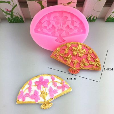 Fan Fondant Candy Silicone Mold Sugarcraft Cake Moulds Decoration Chocolate Jewelry Polymer Clay Crafting Projects Soap Making
Fan Fondant Candy Silicone Mold Sugarcraft Cake Moulds Decoration Chocolate Jewelry Polymer Clay Crafting Projects Soap Making
