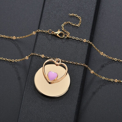Simple Ladies Round Pendant Necklace OL Style High Quality European And American Personality Charm Wedding Party Fashion Jewelry
Simple Ladies Round Pendant Necklace OL Style High Quality European And American Personality Charm Wedding Party Fashion Jewelry