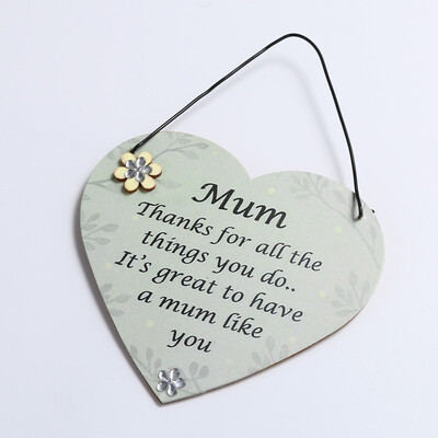 Gobestart Wooden Hanging Plaque Board Mother&Fathers Day Holiday Home Wall Ornament Gifts
Gobestart Wooden Hanging Plaque Board Mother&Fathers Day Holiday Home Wall Ornament Gifts