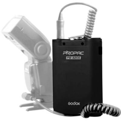 Godox PB820S 2000mah External Flash Power Source Battery Pack for Canon Nikon Speedlite
Godox PB820S 2000mah External Flash Power Source Battery Pack for Canon Nikon Speedlite