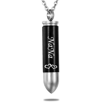 NecklacePerfume Bottle Necklace Wholesale Mens Pendant Stainless Steel Bullet Necklace
NecklacePerfume Bottle Necklace Wholesale Mens Pendant Stainless Steel Bullet Necklace