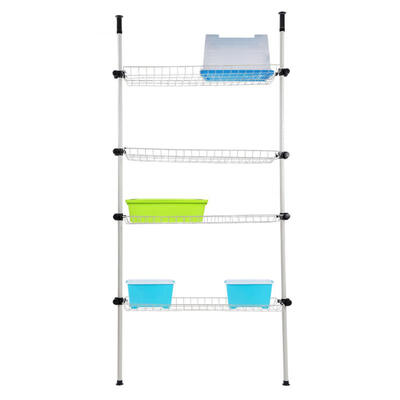 Greensen Multi-Layers Adjustable DIY Storage Shelf with 4 Baskets Indoor Bedroom Organizer Holder
Greensen Multi-Layers Adjustable DIY Storage Shelf with 4 Baskets Indoor Bedroom Organizer Holder
