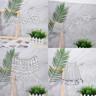 〖Follure〗Acrylic Snowflake Christmas Wedding Tree Hanging Decoration Decoration For DIY P
〖Follure〗Acrylic Snowflake Christmas Wedding Tree Hanging Decoration Decoration For DIY P