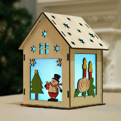 Christmas decorations luminous wooden house snow house hotel bar Christmas tree decoration ornaments DIY gift window decoration Ex
Christmas decorations luminous wooden house snow house hotel bar Christmas tree decoration ornaments DIY gift window decoration Ex