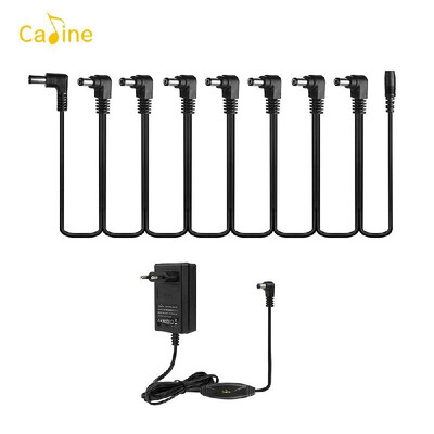 Caline CP-07 Guitar Effects Power Supply Adapter DC 9V 2A with Output Cable Filter 8-Way Topology Cable
Caline CP-07 Guitar Effects Power Supply Adapter DC 9V 2A with Output Cable Filter 8-Way Topology Cable